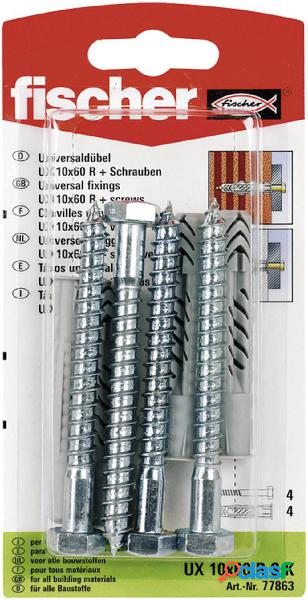 Tassello universale Fischer UX 10 x 60 RS K 60 mm 10 mm