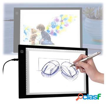 Tavola da Disegno a LED Magic Ultra-Sottile / Pad Tracing -