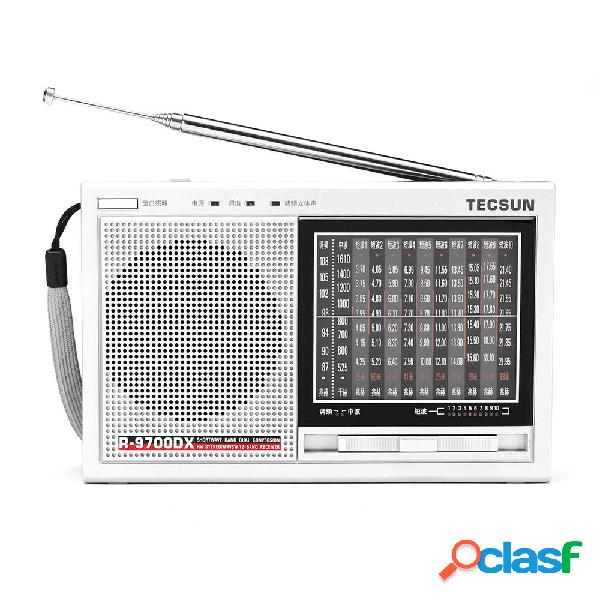 Tecsun R-9700DX FM SW MW ad alta sensibilità World Banda