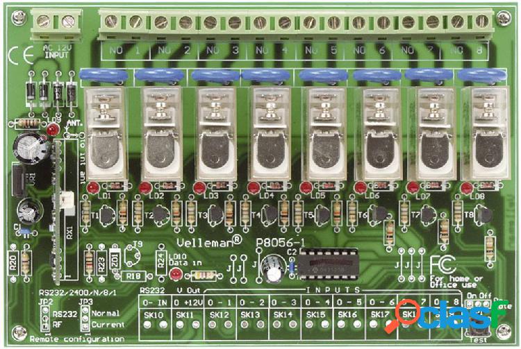 Telecomando Componente sfuso Whadda VM118 12 V