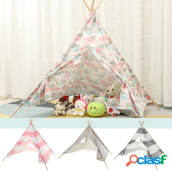 Tenda Tenda grande per bambini, tela di cotone, giochi per