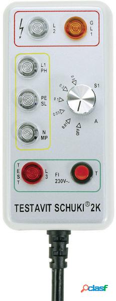 Testboy Testavit Schuki 2K Tester presa di corrente CAT III