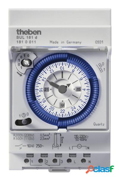 Theben 1810011 Timer per guida DIN