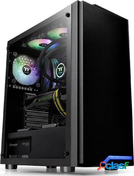 Thermaltake H100 TG Midi-Tower PC Case Nero 1 ventola