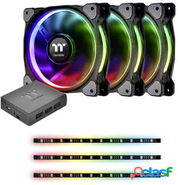 Thermaltake Riing Plus 12 RGB Kit Ventola per PC case Nero,
