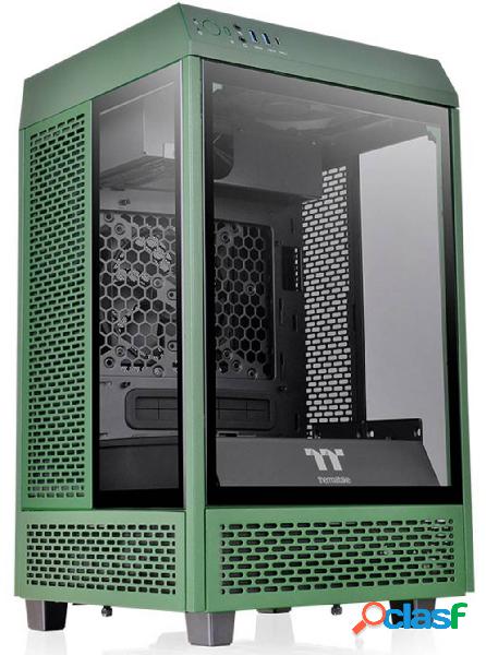 Thermaltake The Tower 100 Mini-Tower PC Case Verde Racing