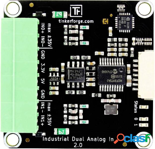 TinkerForge TF-2121 Industrial Dual Analog In Bricklet 2.1