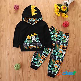 Toddler Boys Clothing Set Childrens Day Long Sleeve 2 Pieces