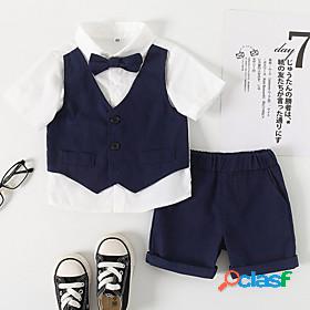 Toddler Boys Shirt Shorts Clothing Set Childrens Day Short