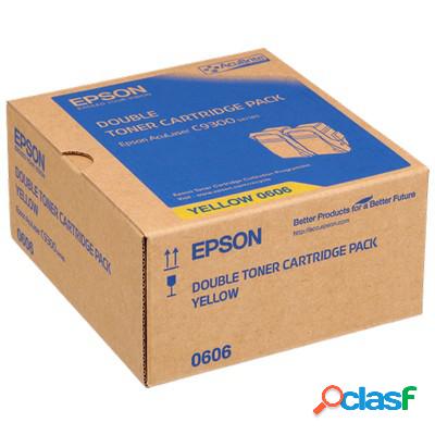 Toner Epson C13S050606 (Conf. da 2 pz.) originale GIALLO