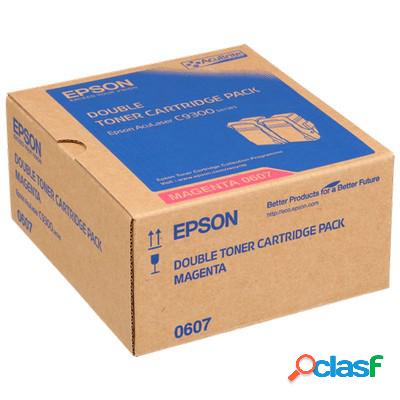 Toner Epson C13S050607 (Conf. da 2 pz.) originale MAGENTA