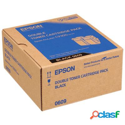 Toner Epson C13S050609 (Conf. da 2 pz.) originale NERO