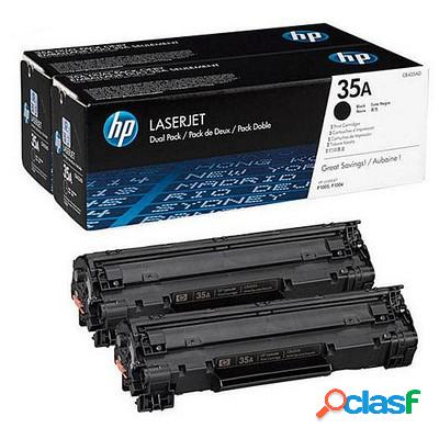 Toner Hp CB435AD (Conf. da 2 pz.) originale NERO