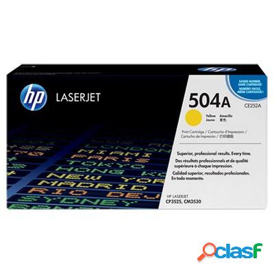 Toner Hp CE252A originale GIALLO