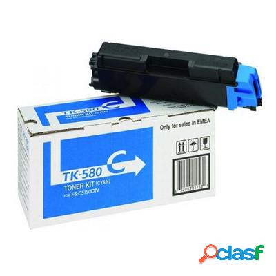 Toner Kyocera-Mita 1T02KTCNL0 originale CIANO