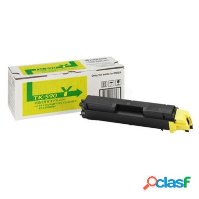 Toner Kyocera-Mita 1T02KVANL0 originale GIALLO