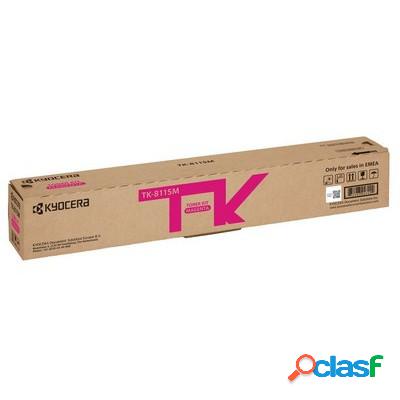 Toner Kyocera-Mita 1T02P3BNL0 TK8115M originale MAGENTA