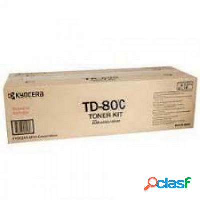 Toner Kyocera-Mita 370PE5KL TD80C originale CIANO