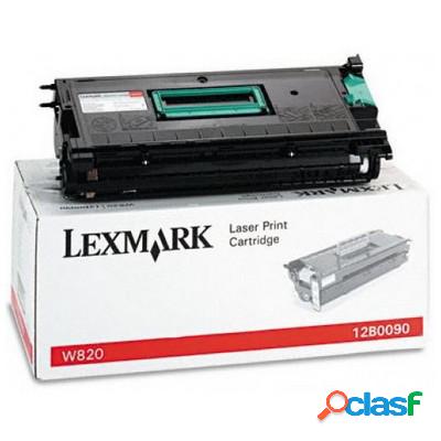 Toner Lexmark 12B0090 originale NERO