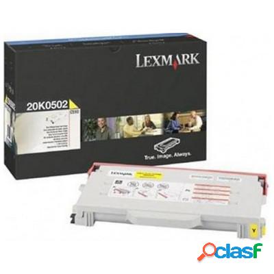 Toner Lexmark 20K0502 originale GIALLO