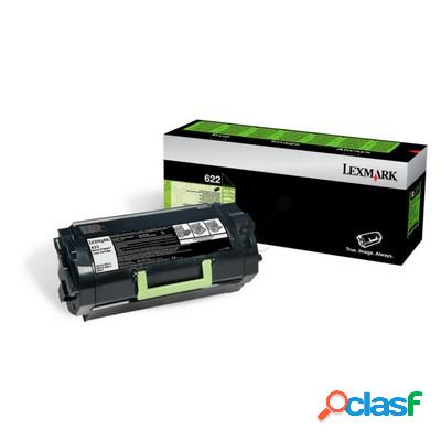 Toner Lexmark 62D2000 originale NERO