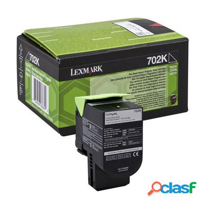 Toner Lexmark 70C20K0 originale NERO