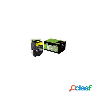 Toner Lexmark 70C2HY0 originale GIALLO