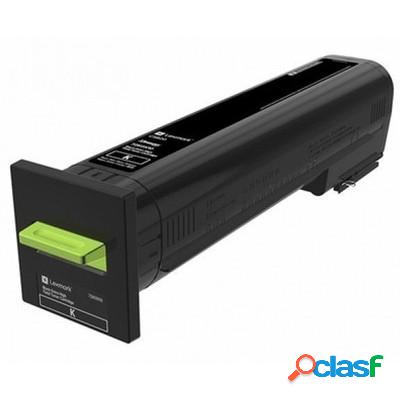 Toner Lexmark 72K0X10 originale NERO