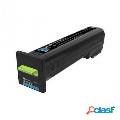 Toner Lexmark 72K20C0 compatibile CIANO