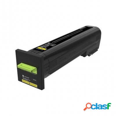 Toner Lexmark 72K20Y0 compatibile GIALLO