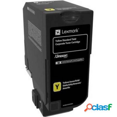 Toner Lexmark 74C2SYE originale GIALLO