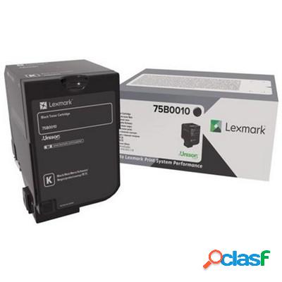 Toner Lexmark 75B0010 originale NERO