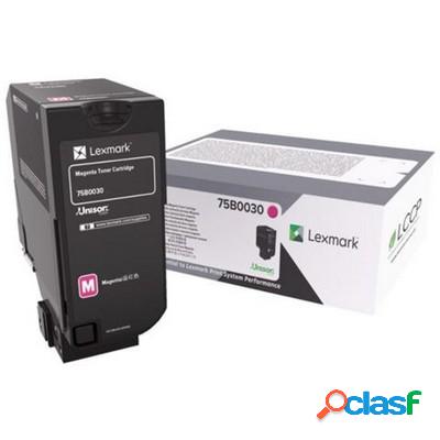 Toner Lexmark 75B0030 originale MAGENTA