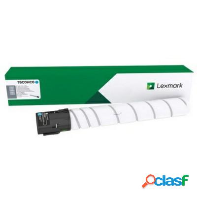 Toner Lexmark 76C0HC0 originale CIANO