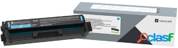 Toner Lexmark CS331 CX331 Originale 20N20C0 Ciano 1500