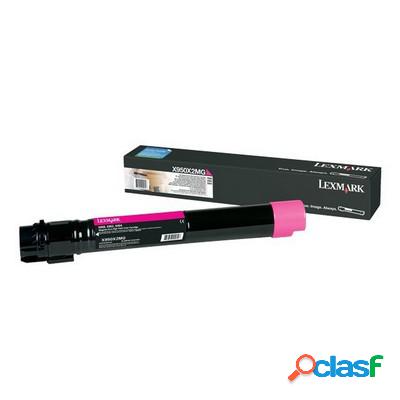 Toner Lexmark X950X2MG originale MAGENTA