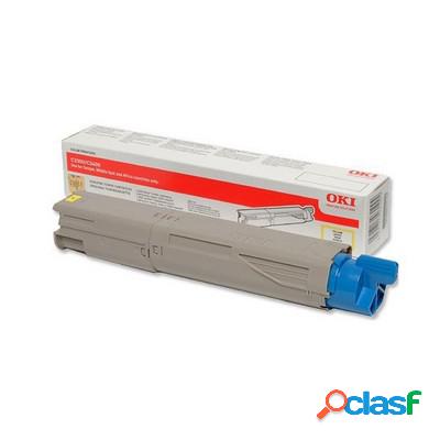 Toner Oki 43459433 originale GIALLO