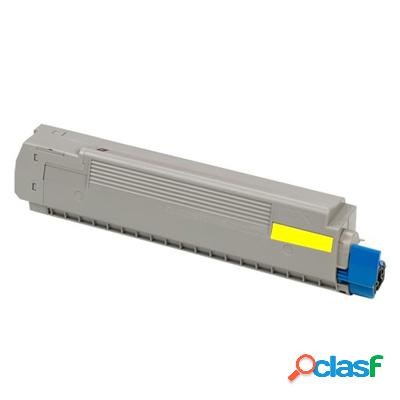 Toner Oki 43487709 compatibile GIALLO