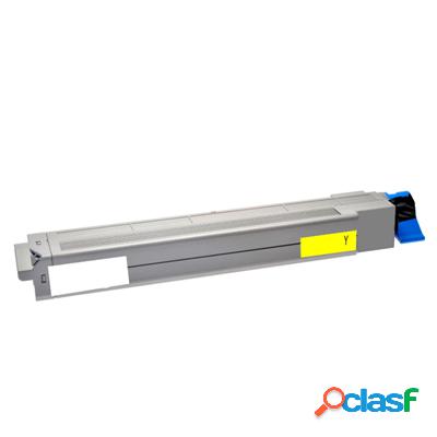 Toner Oki 43837129 compatibile GIALLO