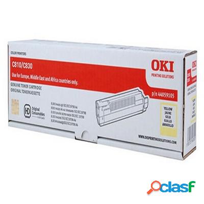 Toner Oki 44059165 originale GIALLO