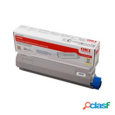 Toner Oki 44059209 originale GIALLO