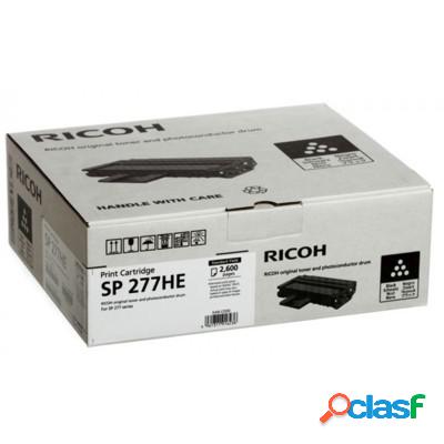 Toner Ricoh 408160 TYPESP277HE originale NERO