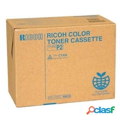 Toner Ricoh 885485 TYPE P2 RK159/03 originale CIANO