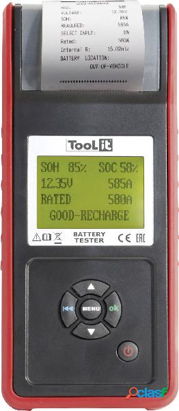 Toolit PBT600 - START/STOP Tester batteria per auto,