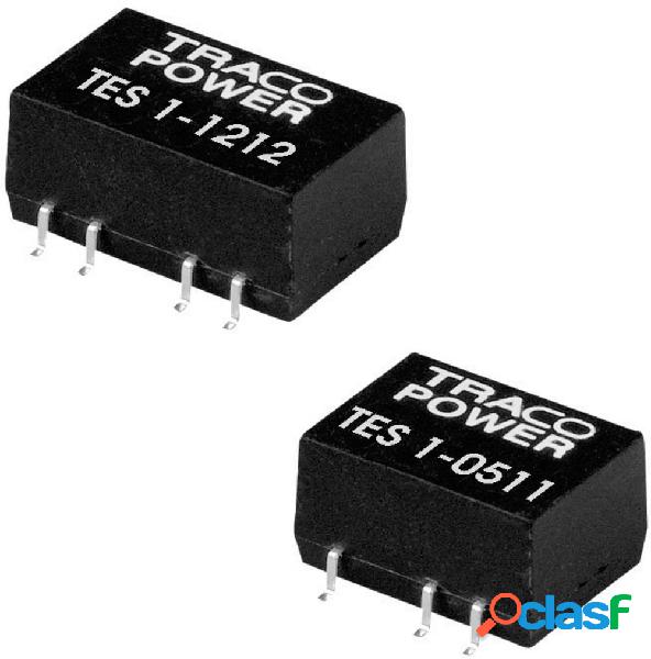 TracoPower TES 1-0512 Convertitore DC/DC SMD 5 V/DC 12 V/DC