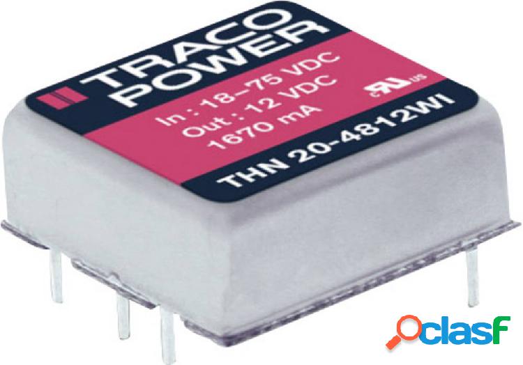 TracoPower THN 20-2411WI Convertitore DC/DC da circuito