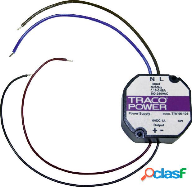 TracoPower TIW 06-105 Alimentatore AC / DC 1 A 5 W 5 V/DC