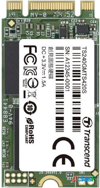 Transcend 420S 240 GB Memoria SSD interna SATA M.2 2242 M.2