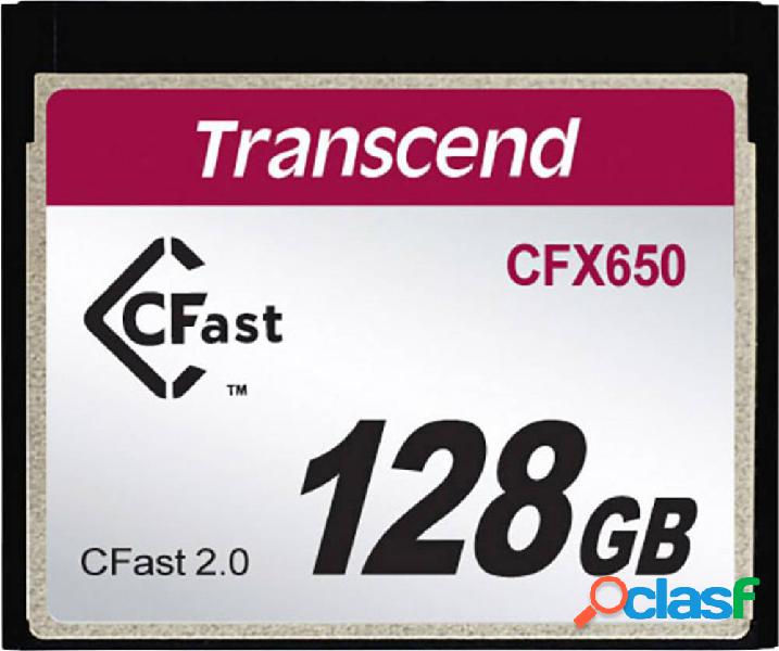 Transcend CFX650 Scheda CFast 128 GB