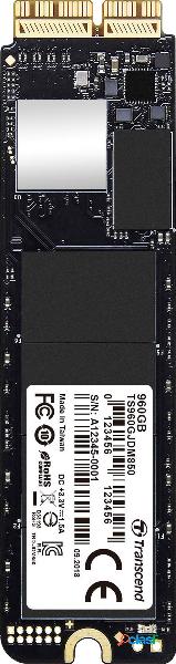 Transcend JetDrive™ 850 Mac 960 GB SSD interno NVMe/PCIe